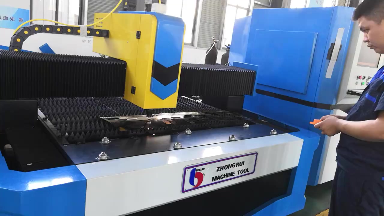 1kw Fiber Laser Cutting Machine For Metal Pipe Profiles