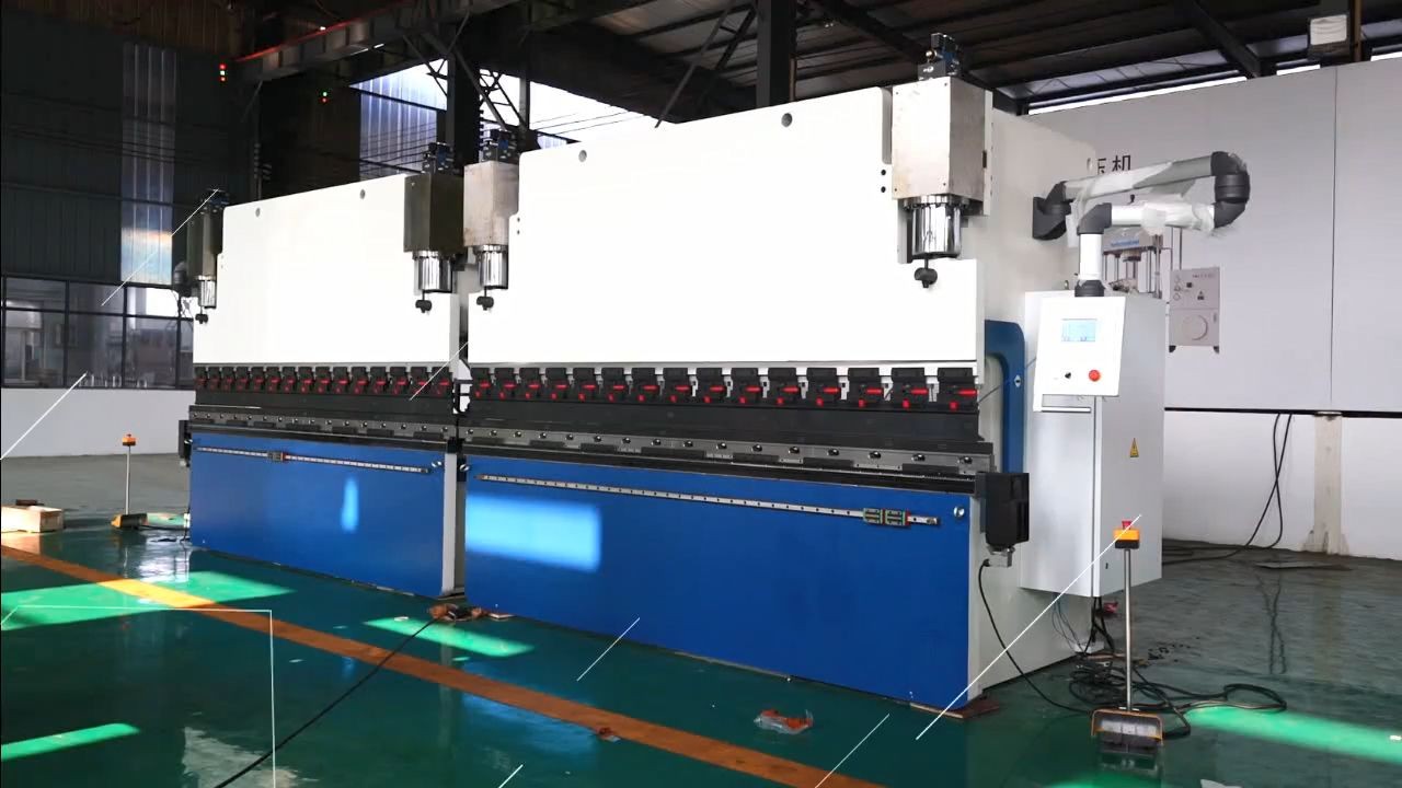 4 +1 Axis Cnc Tandem Press Brake With Ct8ps 2d Graphical Controller