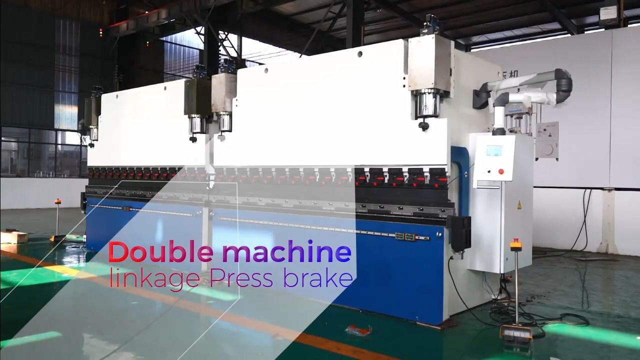 Industrial Hydraulic Press Break Of Double Linkage Machine Press Brake