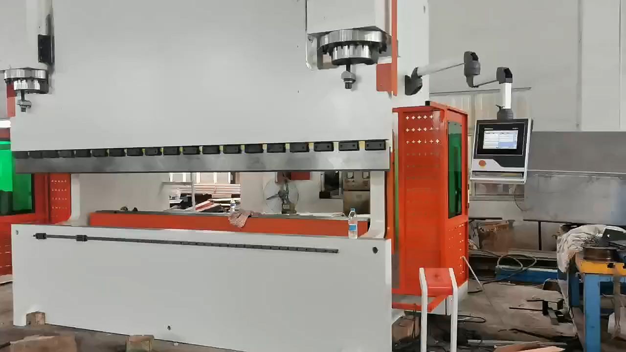 Steel Hydraulic Press Brake Cnc Steel Bending Machine